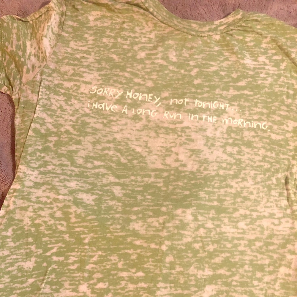 One More Mile burnout tee